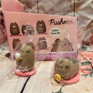 New Pusheen Vinyl Figures Bundle: Ice Cream & Cookie